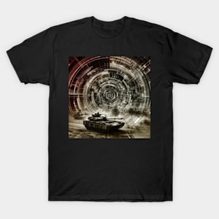 Warped Warfare Military 3 T-Shirt